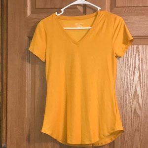 Mustard yellow shirt